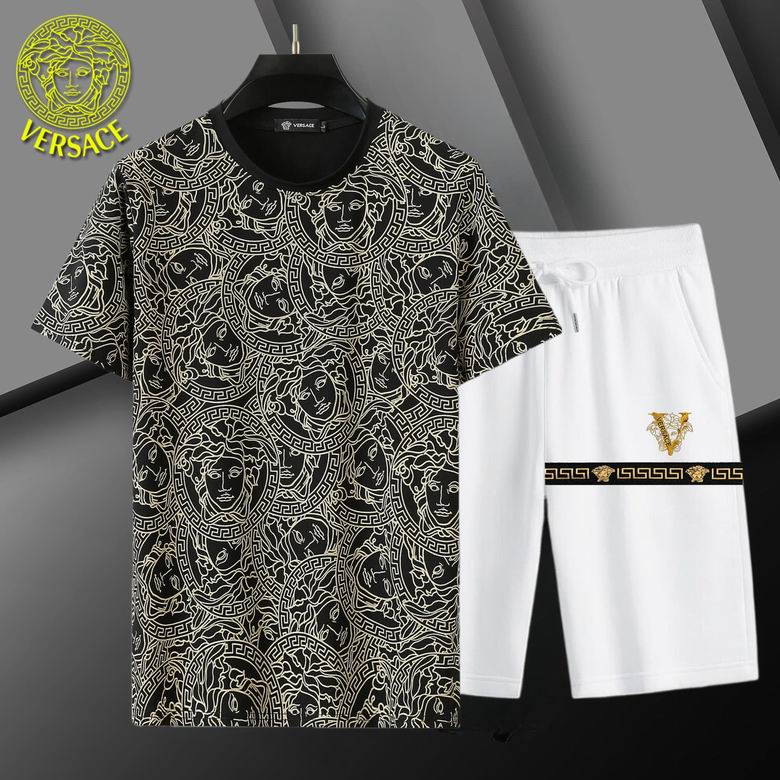 Versace Shirt & Shorts Set ID:20250801-174